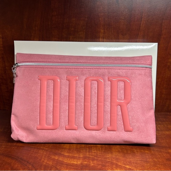 Dior Pink Cosmetic Pouch NIB - Picture 1 of 8